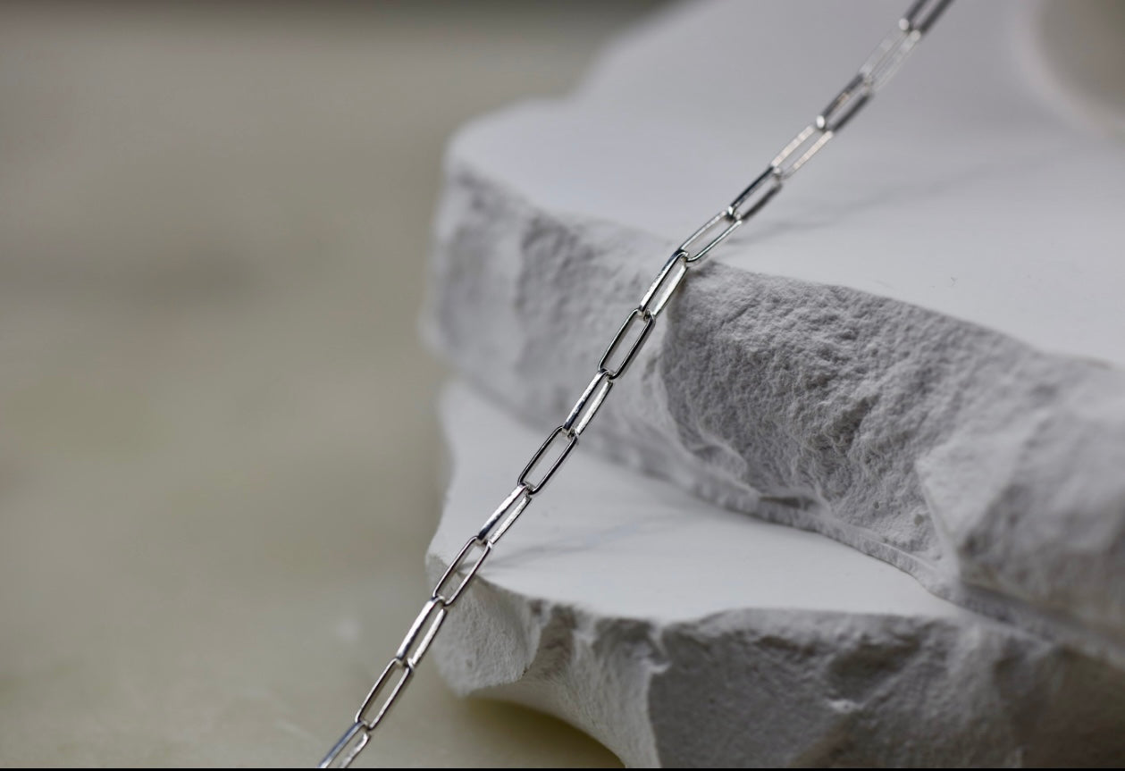 Sterling Silver Paperclip - Medium