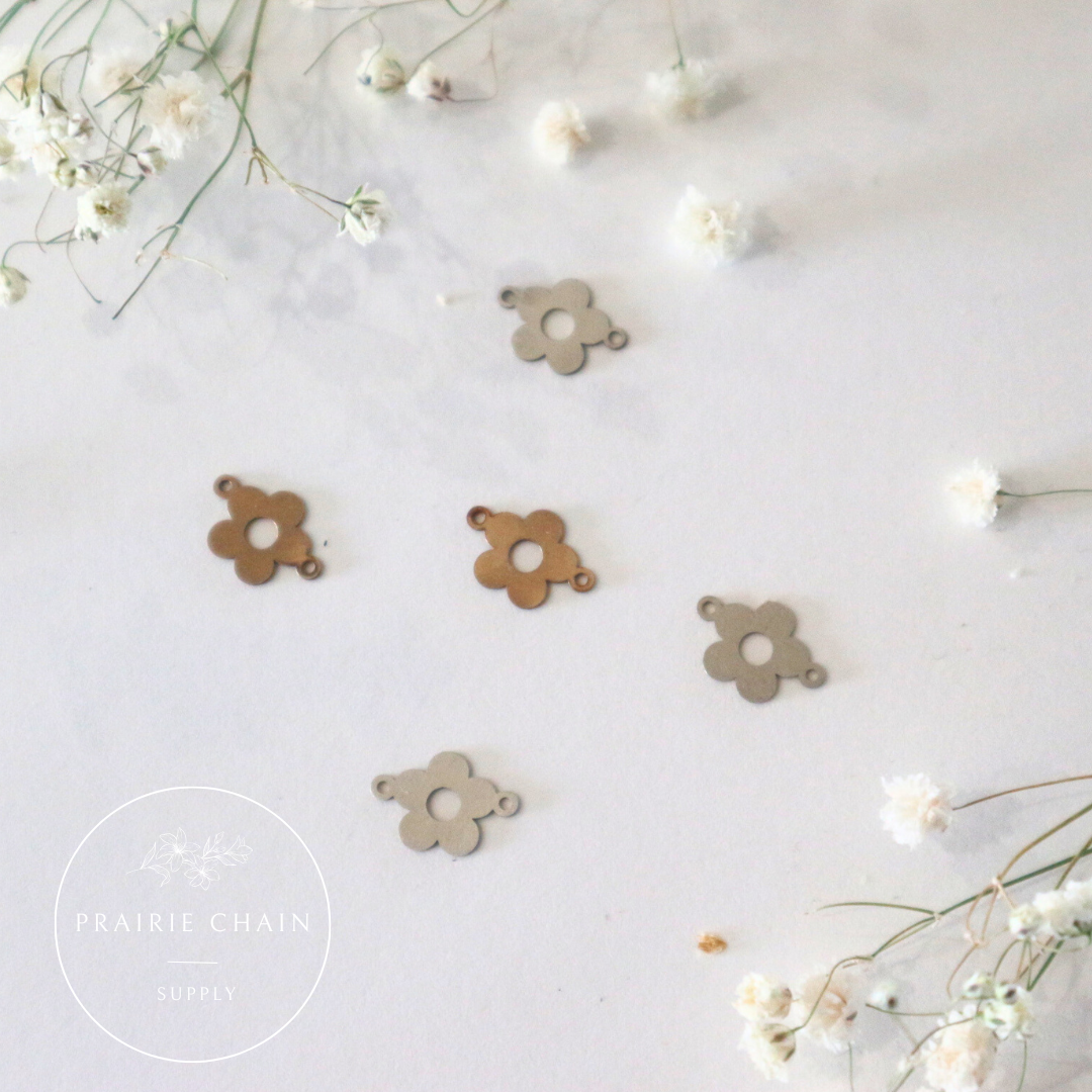 ☆ENGBROX☆ silver925 line flower cubic earring EBEA25014SV Sparkling Herbarium Cluster Stud Earrings | Sterling silver