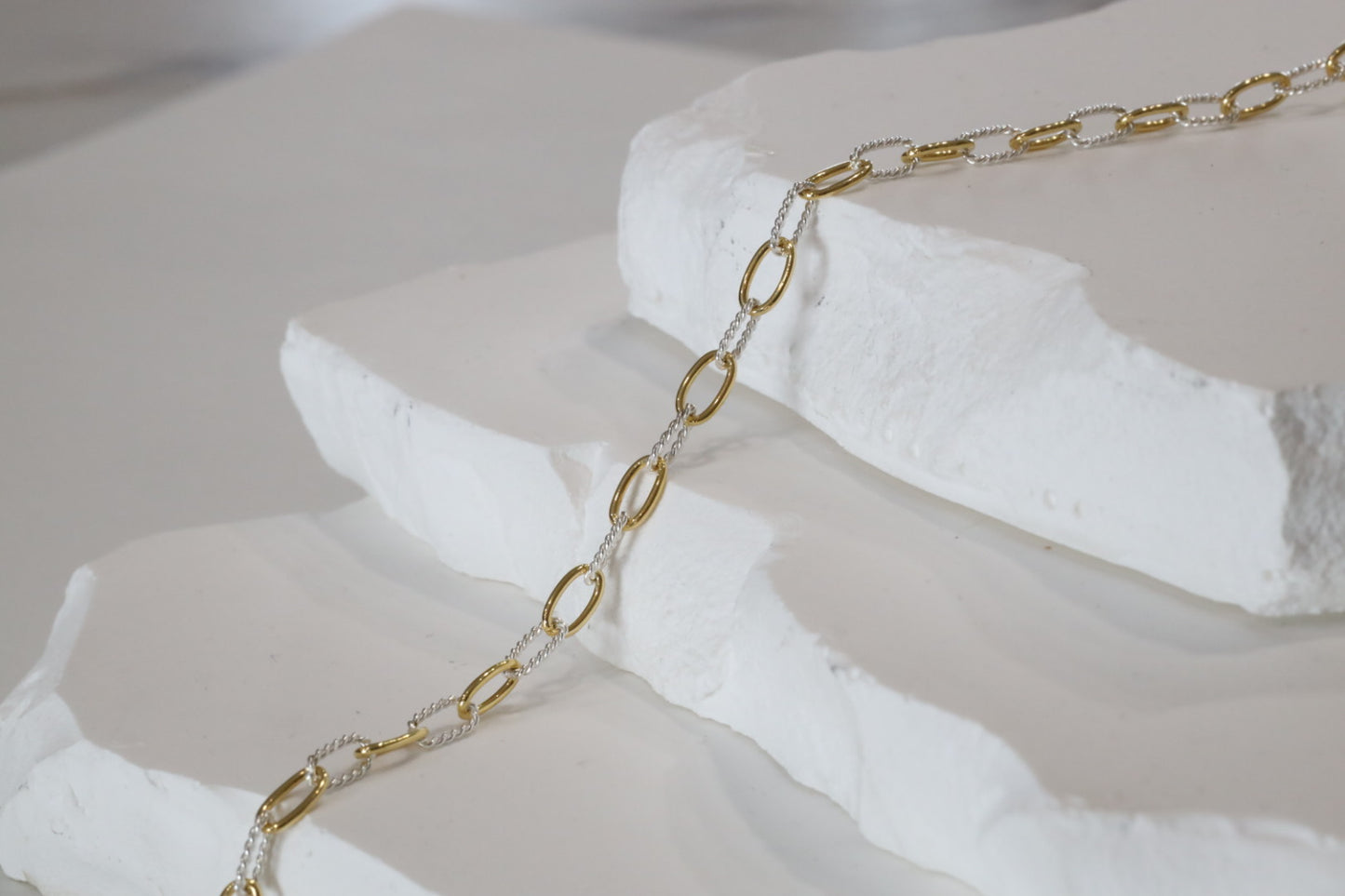 Mixed Metal Twist Paperclip