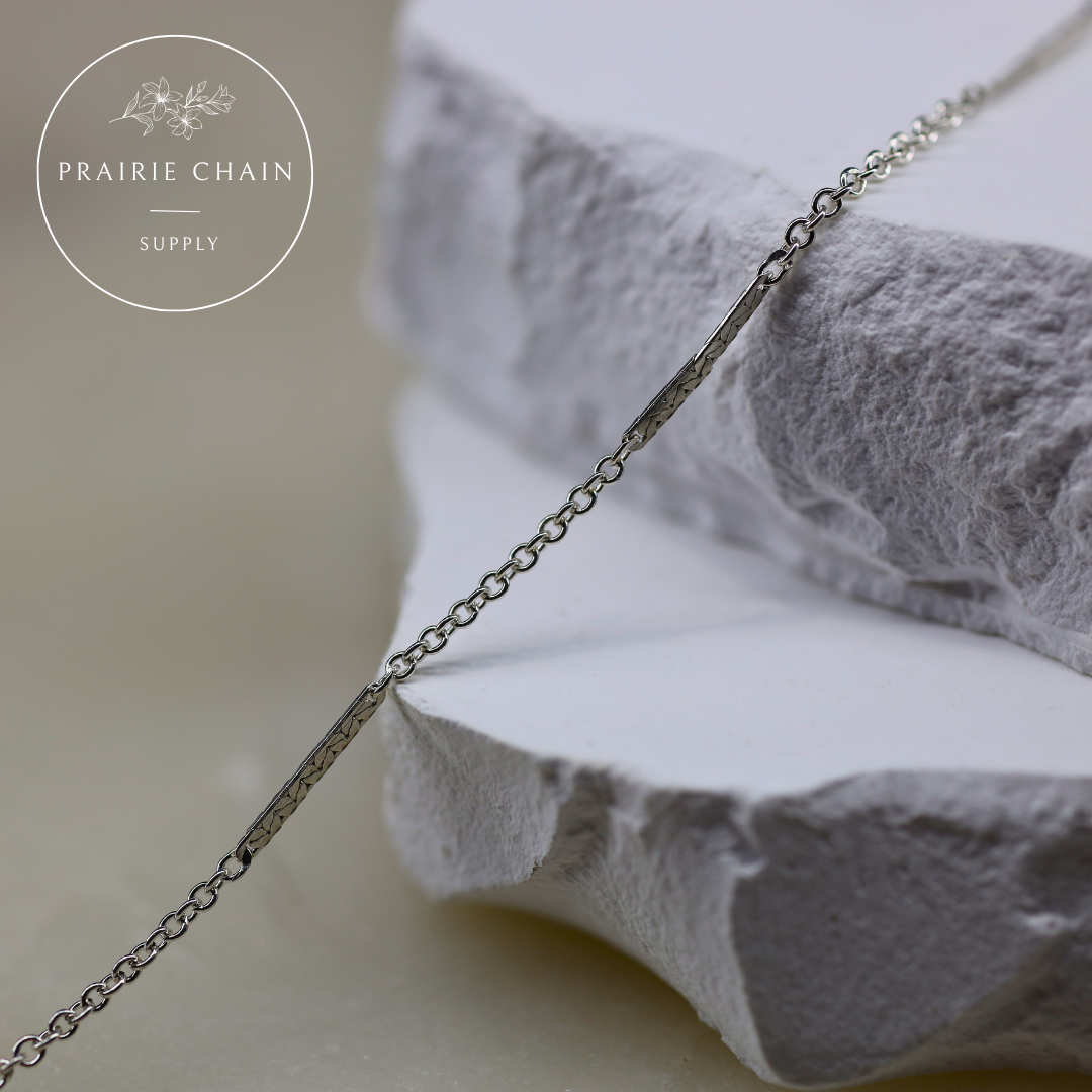 Sterling Silver Half Flat