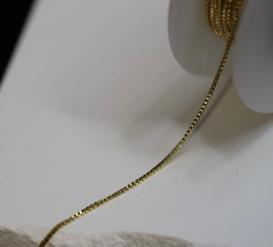 14K Gold-Filled Box Chain