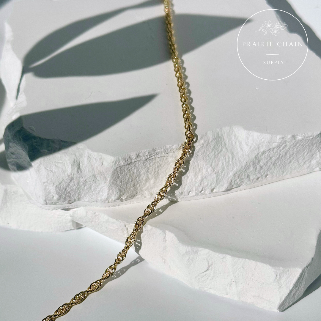 Gold-Filled Rope (Medium) – Prairie Chain Supply